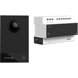 Niko videokit, 2-DRAADS, met controller en buitenpost voor opbouw 1 beldrukknop 510-01001