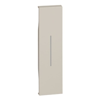 Bticino Living Now standaard toets - 1 module - zand uitvoering - KM01