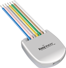 Niko Home Control RF-interface voor drukknoppen of schakelaars.	05-315