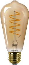 Philips mastervalue led bulb ST64 - 4W - E27 - 1800K - 250LM - 15000H - dimbaar Philips mastervalue led bulb ST64 - 4W - E27 - 1800K - 250LM - 15000H - dimbaar