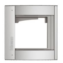 Bticino 350211 Videoparlofonie - Kader met modulehouder 1 module All Metal