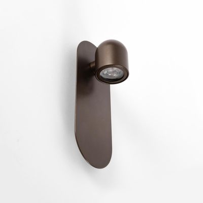PSM Gloria - opbouw wandlicht - vast - down - mat brons