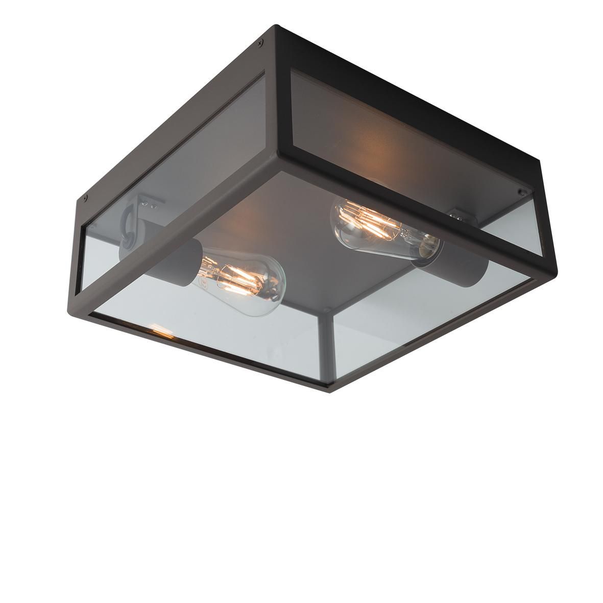 PSM Polo - zwarte uitvoering - opbouw plafondverlichting - vast - down - E27 - 15W PSM Polo - zwarte uitvoering - opbouw plafondverlichting - vast - down - E27 - 15W