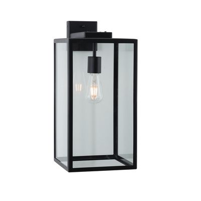 PSM Polo zwarte uitvoering - opbouw wandlicht - E27 - 15W