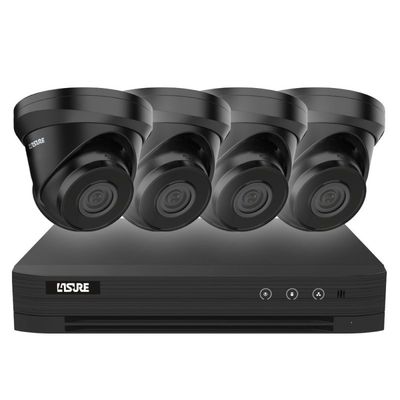 4 Sure A50000001 IP CCTV-PACK 4X TURRET CAMERA'
