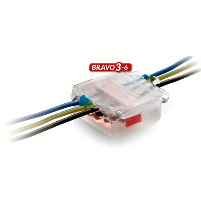 RAYTECH BRAVO3-6 BRAVO Gelbox Line 3-6 IPX8 53x49x22mm (1 stuk)