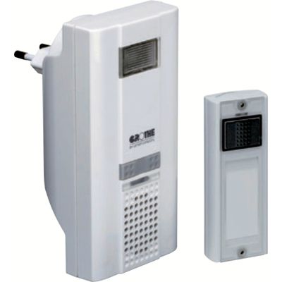 GROTHE 43310 MISTRAL 400 Draadloze gong 230V netvoeding - bereik 500m