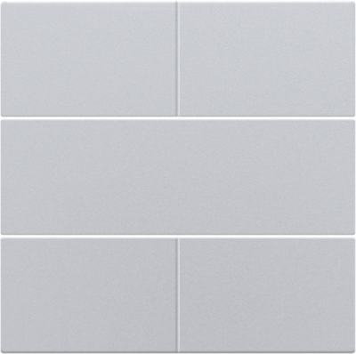 Niko 121-40050 Afwerkingsset voor 4-voudige potentiaalvrije drukknop 24 V, sterling