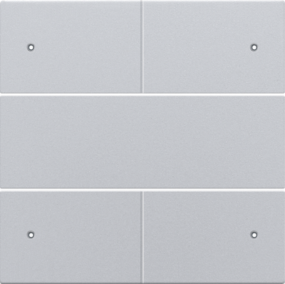 Niko 121-40150 Afwerkingsset voor 4-voudige potentiaalvrije drukknop 24 V met leds, sterling
