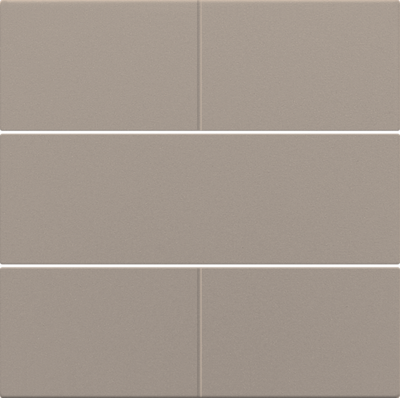 Niko 123-40050 Afwerkingsset voor 4-voudige potentiaalvrije drukknop 24 V, bronze