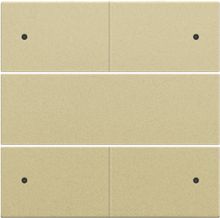 Niko 221-40150 Afwerkingsset voor 4-voudige potentiaalvrije drukknop 24 V met leds, gold coated