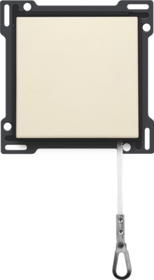 Niko 100-63906 Afwerkingsset voor trekdrukknop, cream