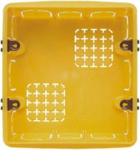 Bticino 506E hollewand inbouwdoos 6 modules 106 x 117 x 52 vierkant