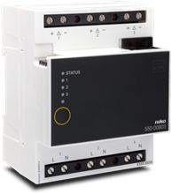 Niko Home Control meetmodule voor elektriciteit éénfasig net, 3 kanalen. 550-00803