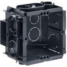 Helia inbouwdoos Q- range  60 x 60 x 50 mm zonder vijzen. Per stuk