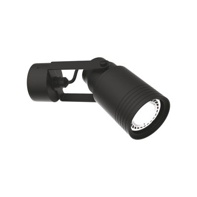 PSM ufo grande opbouw wand- of plafondlicht met glas - zwarte uitvoering