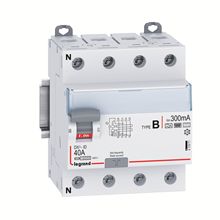 Legrand 411971 differentieel schakelaar type - 4P - 40A - 230/400V - 300MA - 4 MODULES