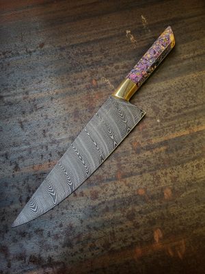 Brass and burl twist