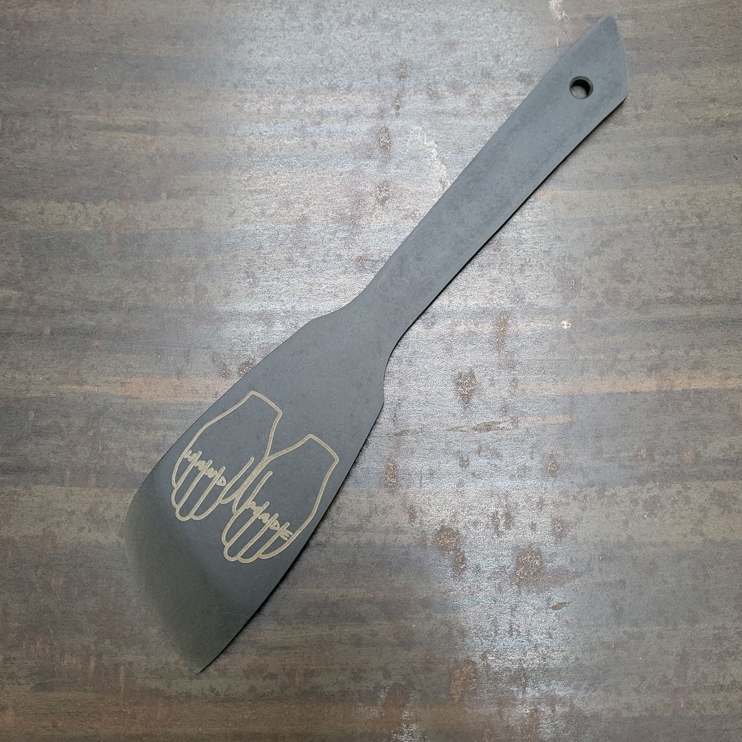 Hand made spatula