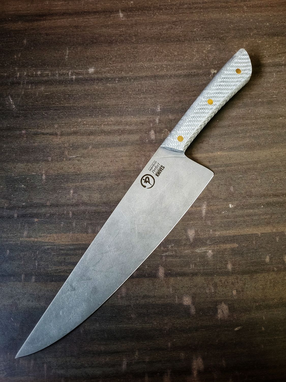 Silver twill glass and nickel