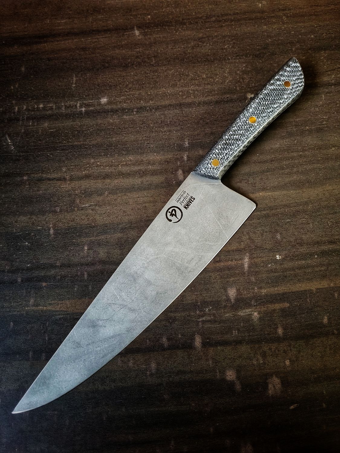 Black twill glass and nickle