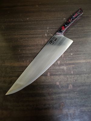 Black and red canvas and carbon