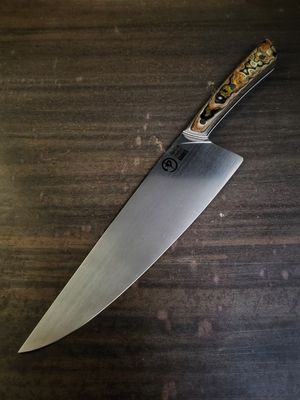 Black and orange canvas and carbon