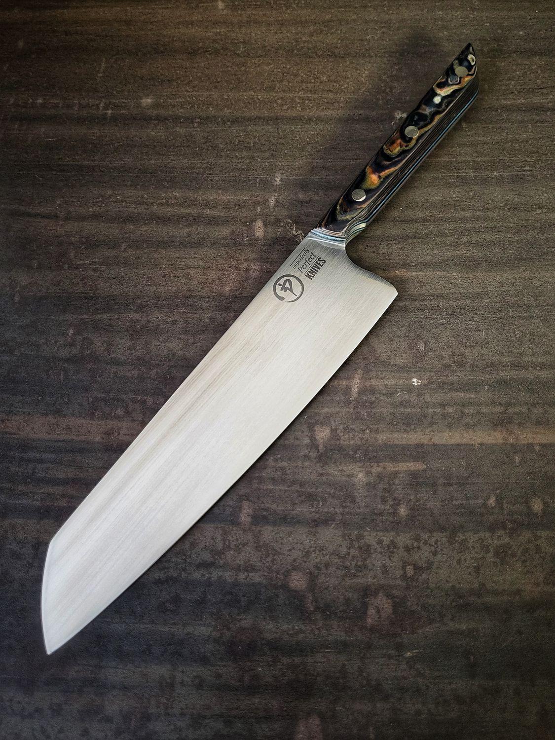 Orang and black canvas and carbon micarta