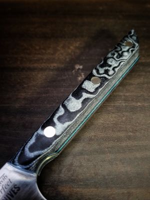 Damascus micarta