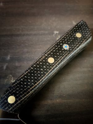 Black burlap Ecarta