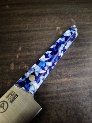 Shattered blue