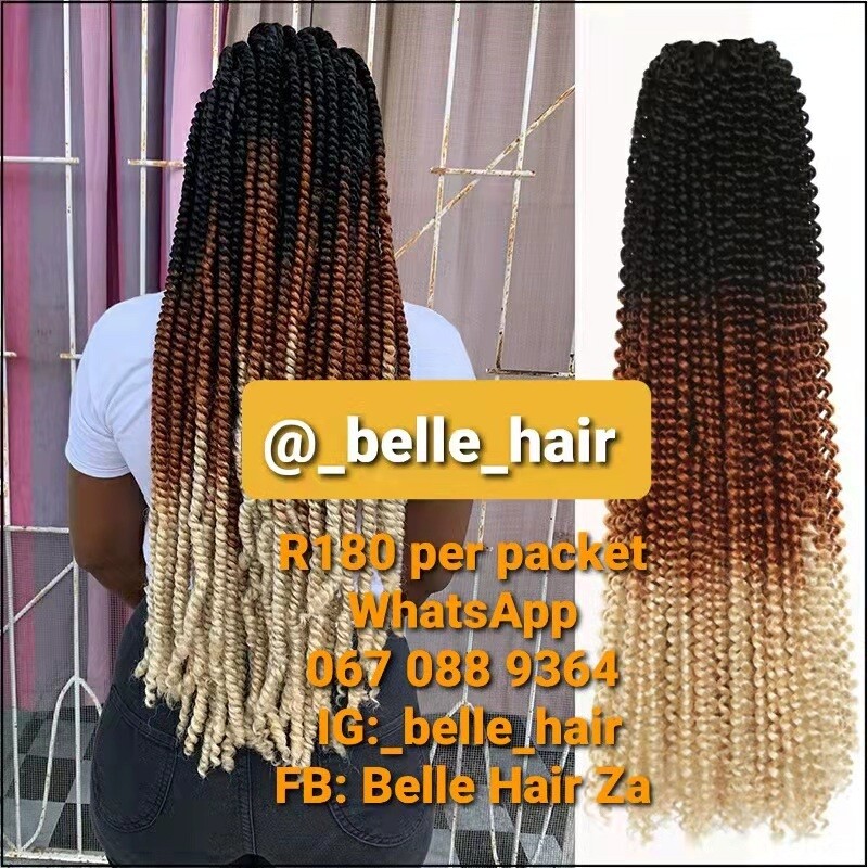 Three toned Passion Twists
