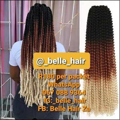 Three toned Passion Twists