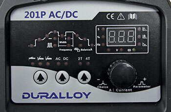 DURALLOY 201P AC/DC HF START TIG WELDER