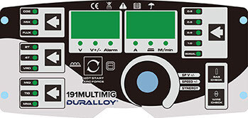 DURALLOY MULTIMIG 191 AMP MIG WELDER