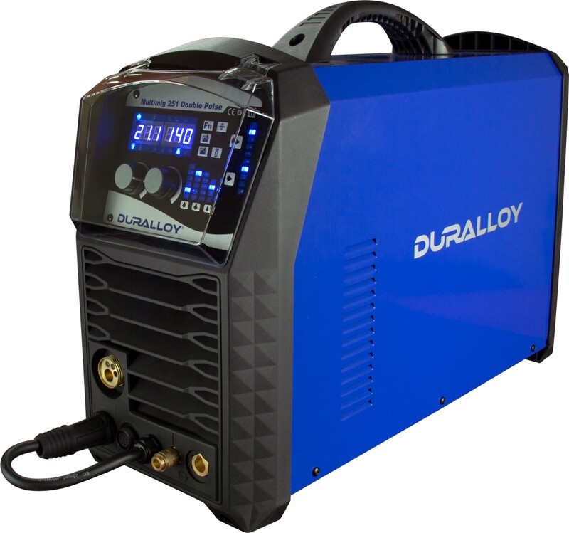 DURALLOY MULTIMIG 251 PFC MV PULSE MIG WELDER 1PH