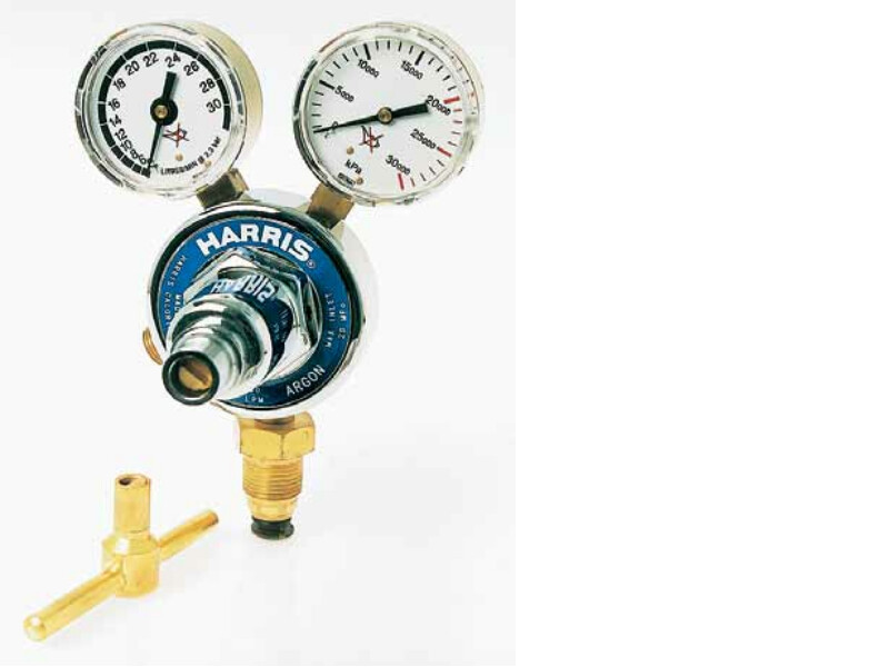 HARRIS ARGON 825 Sav &quot;T&quot; Lock, REGULATOR INLET: SIDE ENTRY