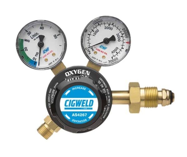 CUTSKILL OGYGEN REGULATOR, REGULATOR INLET: SIDE ENTRY