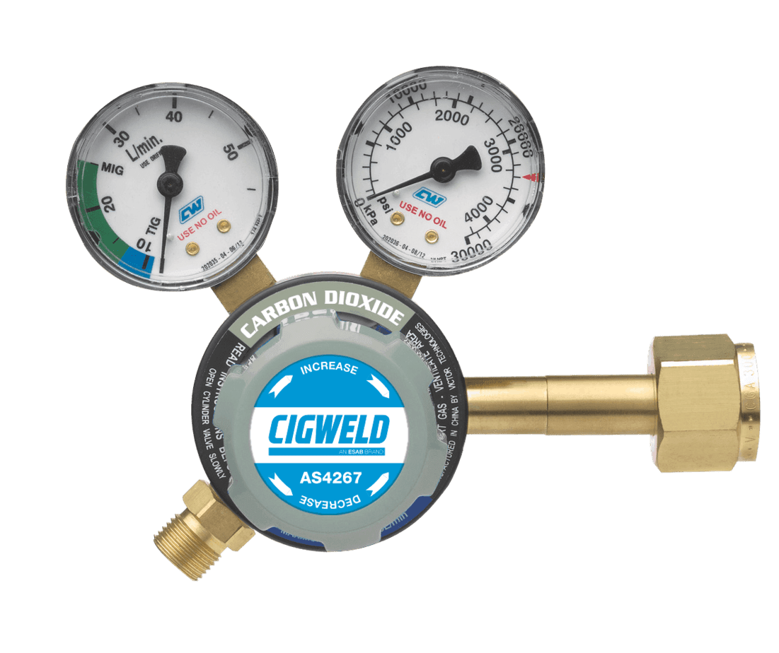 WELDSKILL CO2 WELDING REGULATOR 20L/pm