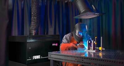 BINZEL X-FUME FLEX WELDING FUME EXTRACTOR 4MT ARM