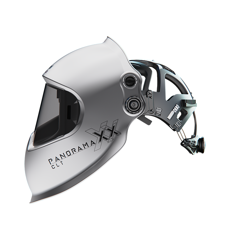 OPTREL panoramaxx clt - silver: welding helmet with optrel IsoFit® headgear
