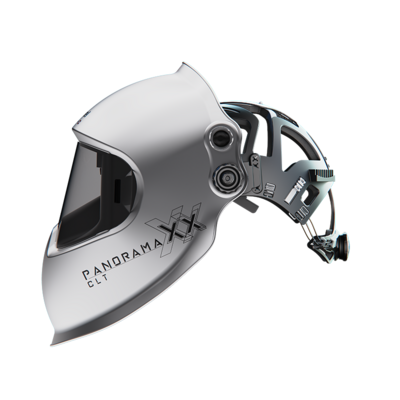 OPTREL panoramaxx clt - silver: welding helmet with optrel IsoFit® headgear
