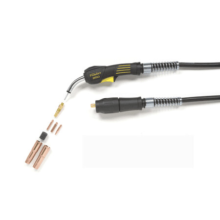 TWECO Professional Fusion 250 MIG Torch, 3m