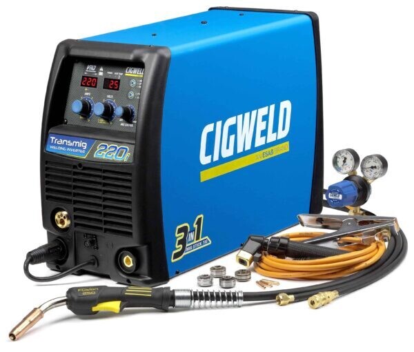 CIGWELD Transmig 220i MULTI PROCESS MIG WELDER