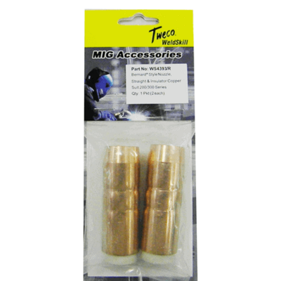 Nozzle Bernard Style Straight &amp; Insulator Suit 200/300
