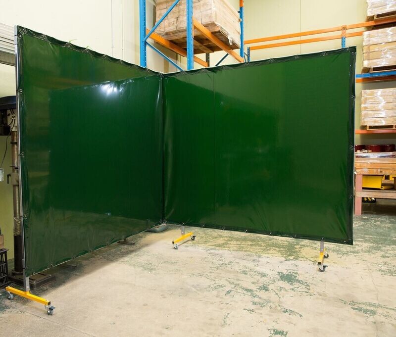WELDING CURTAIN FRAMES