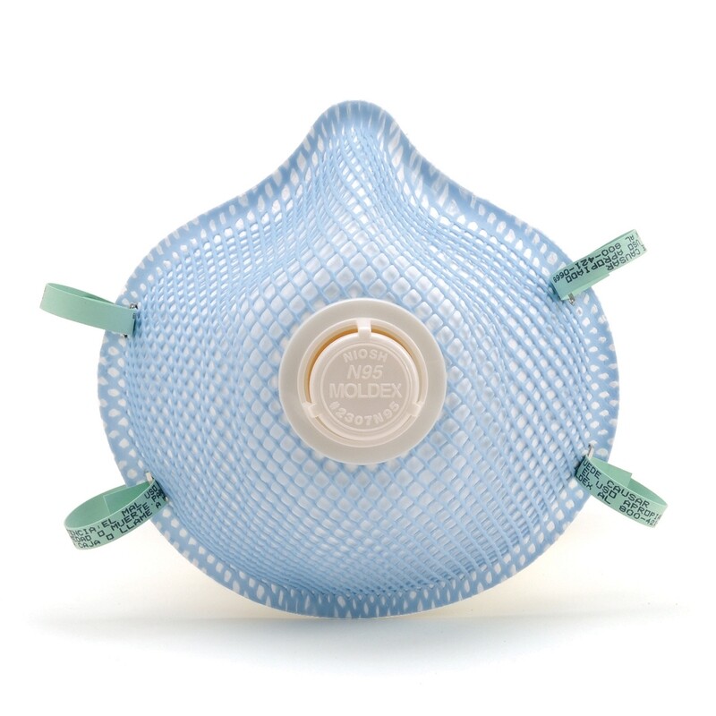 MOLDEX 2300 N95 Series Particulate Respirators With Exhale Valve
10 BOX