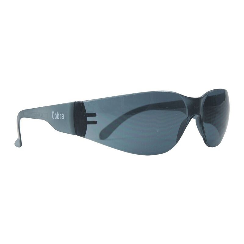 Cobra Safety Glasses - Smoke Lens