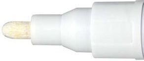 OSMER BROAD TIP OSMER PAINT MARKERS - 2.5mm LINE WHITE