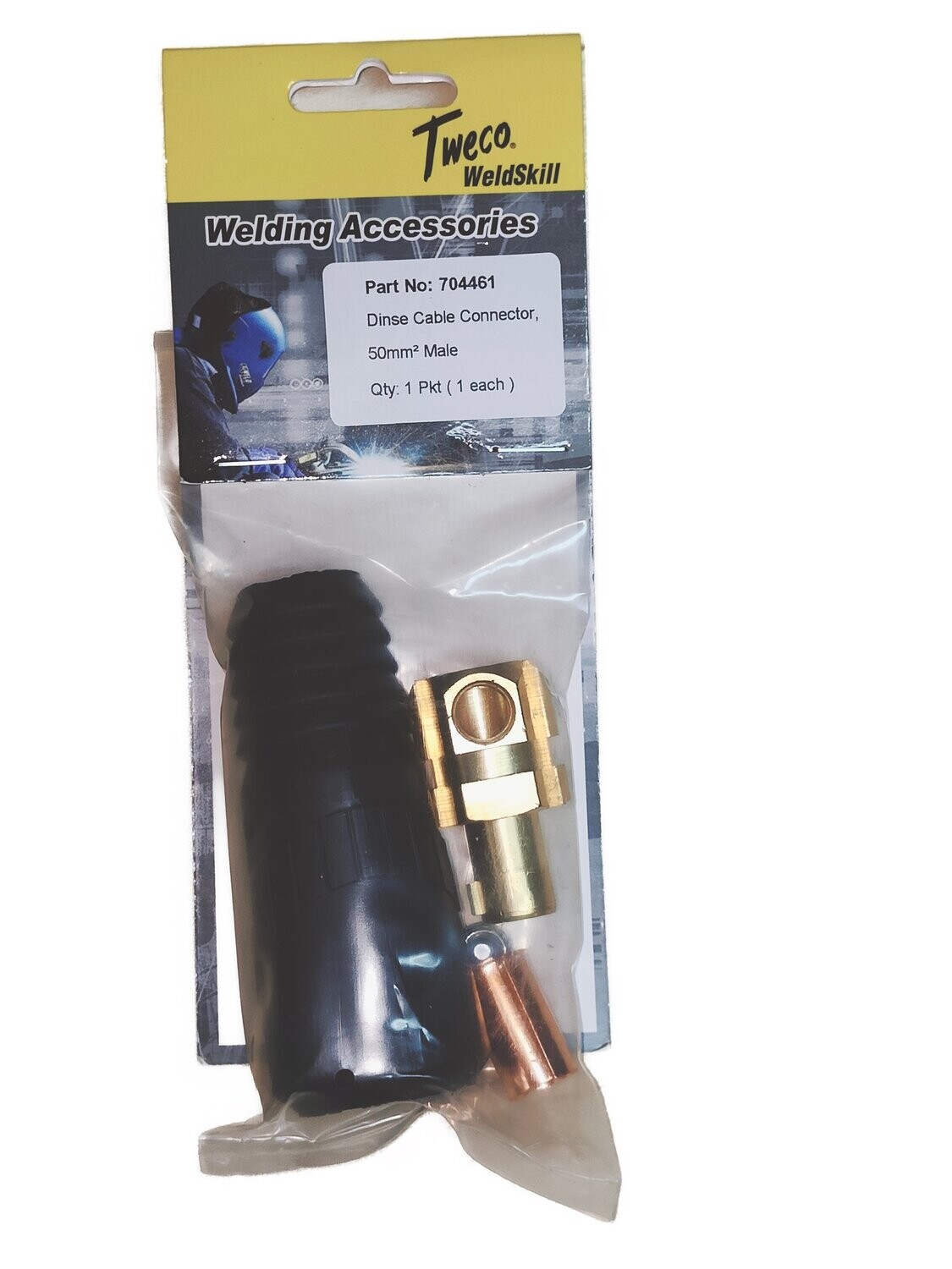 TWECO DINSE CABLE CONNECTOR 50MM MALE